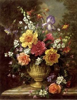 unknow artist Floral, beautiful classical still life of flowers.112 china oil painting image